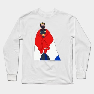 Max Verstappen- Dutch Flag Long Sleeve T-Shirt